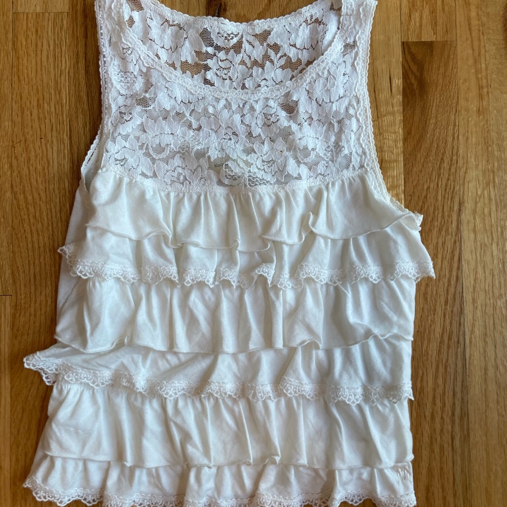Womens tiered tank top